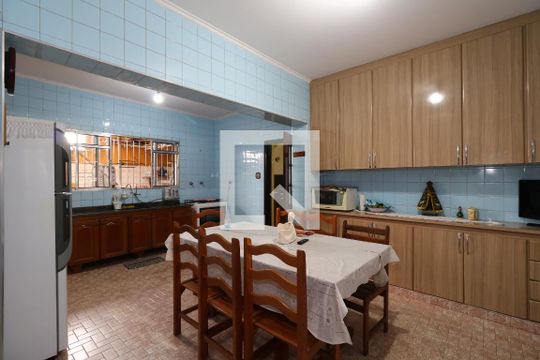Cozinha de casa à venda com 4 quartos, 384m² em Vila Francisco Matarazzo, Santo André