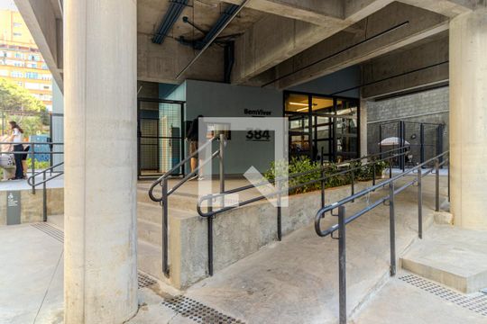 Área comum de apartamento para alugar com 1 quarto, 26m² em Vila Buarque, São Paulo