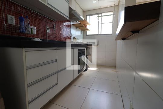 Cozinha de apartamento para alugar com 2 quartos, 48m² em Jardim Castelo Branco, Ribeirão Preto