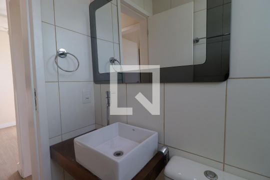 Banheiro de apartamento para alugar com 2 quartos, 48m² em Jardim Castelo Branco, Ribeirão Preto