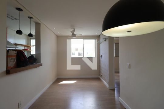 Sala de apartamento para alugar com 2 quartos, 48m² em Jardim Castelo Branco, Ribeirão Preto