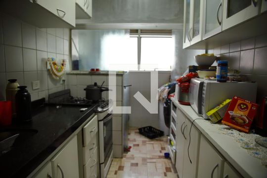 Cozinha de apartamento à venda com 3 quartos, 72m² em Planalto, São Bernardo do Campo