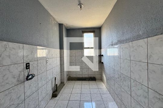 Cozinha e Área de Serviço de apartamento à venda com 2 quartos, 50m² em Campina, São Leopoldo