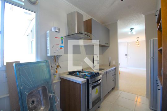 Cozinha de apartamento à venda com 2 quartos, 45m² em Taquara, Rio de Janeiro