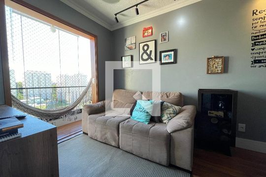Sala de apartamento à venda com 2 quartos, 50m² em Jardim Celeste, São Paulo
