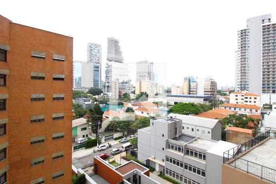 Varanda do Studio de kitnet/studio para alugar com 1 quarto, 20m² em Butantã, São Paulo