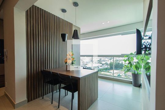 Sala de apartamento para alugar com 1 quarto, 50m² em Parque Campolim, Sorocaba