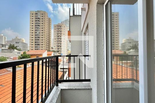 Varanda de apartamento à venda com 2 quartos, 33m² em Vila Guarani (zona Sul), São Paulo
