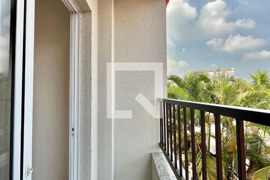 Varanda de apartamento à venda com 2 quartos, 33m² em Vila Guarani (zona Sul), São Paulo