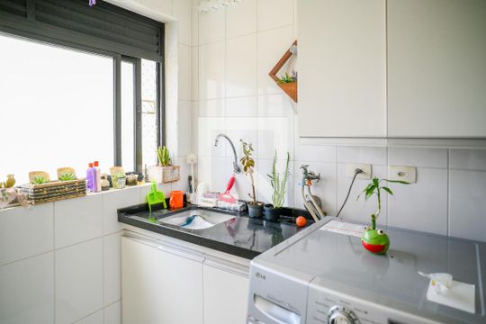 Área de Serviço de apartamento à venda com 3 quartos, 100m² em Paraíso, São Paulo