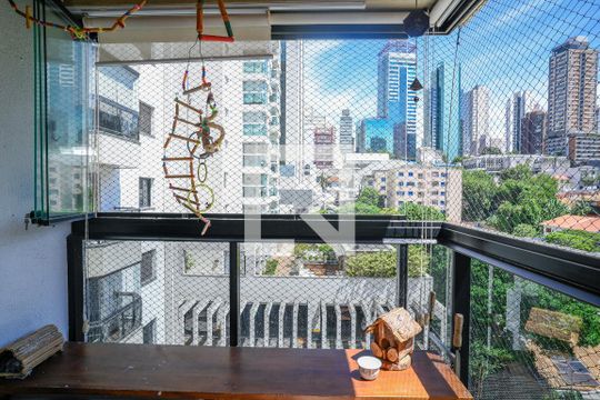 varanda de apartamento à venda com 3 quartos, 100m² em Paraíso, São Paulo
