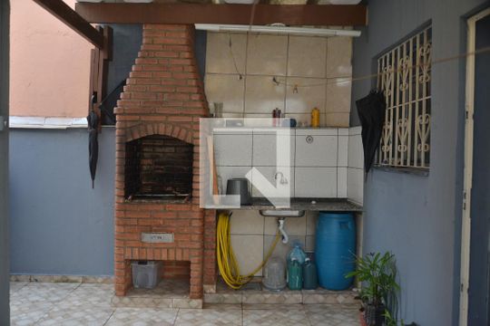 Área gourmet de casa à venda com 5 quartos, 356m² em Jardim Ocara, Santo André