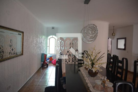Sala de casa à venda com 5 quartos, 356m² em Jardim Ocara, Santo André