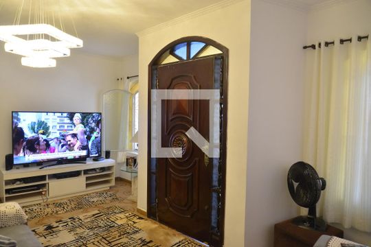 Sala de casa à venda com 5 quartos, 356m² em Jardim Ocara, Santo André
