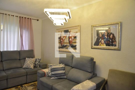 Sala de casa à venda com 5 quartos, 356m² em Jardim Ocara, Santo André