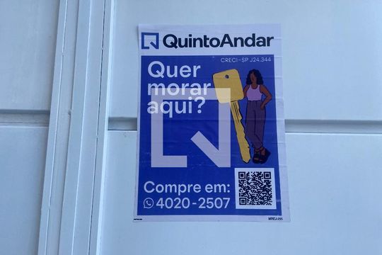 Fachada plaquinha de apartamento à venda com 1 quarto, 27m² em Vila Prudente, São Paulo