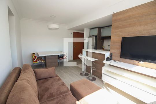 Sala de apartamento para alugar com 2 quartos, 58m² em Azenha, Porto Alegre