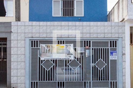 Fachada - placa de casa para alugar com 4 quartos, 186m² em Piraporinha, Diadema