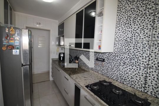 Cozinha de apartamento à venda com 2 quartos, 55m² em Lauzane Paulista, São Paulo
