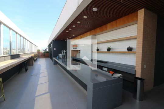 Área comum - Pizzeria de apartamento à venda com 1 quarto, 45m² em Azenha, Porto Alegre