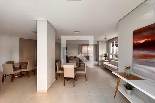Área comum - Salão de festas de apartamento à venda com 3 quartos, 80m² em Vila Valparaíso, Santo André