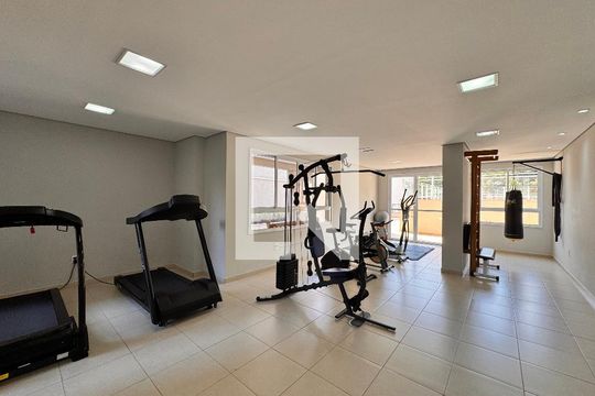 Área comum - Academia de apartamento à venda com 3 quartos, 80m² em Vila Valparaíso, Santo André