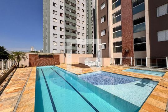 Área comum - Piscina de apartamento à venda com 3 quartos, 80m² em Vila Valparaíso, Santo André