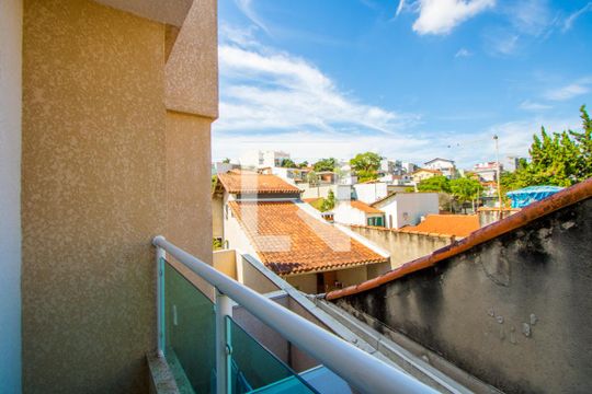 Varanda do quarto 1 de apartamento para alugar com 2 quartos, 84m² em Vila Helena, Santo André
