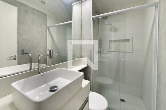 Banheiro Social de apartamento à venda com 3 quartos, 72m² em Chácaras Campos Elíseos, Campinas