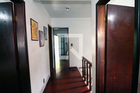 Hall 2º piso de casa à venda com 3 quartos, 360m² em Taquara, Rio de Janeiro