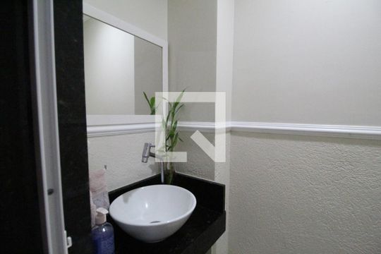 Lavabo de casa à venda com 3 quartos, 132m² em Curicica, Rio de Janeiro