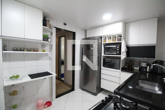 Cozinha de casa à venda com 3 quartos, 132m² em Curicica, Rio de Janeiro