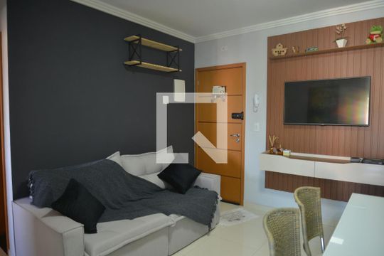 Sala de apartamento para alugar com 2 quartos, 100m² em Parque Oratório, Santo André