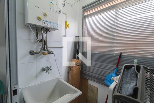 Área de Serviço de kitnet/studio à venda com 1 quarto, 45m² em Jardim Ibitirama, São Paulo