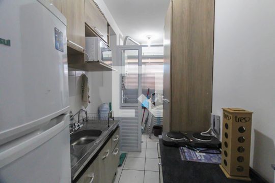 Cozinha de kitnet/studio à venda com 1 quarto, 45m² em Jardim Ibitirama, São Paulo
