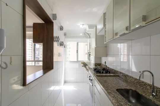Cozinha de apartamento para alugar com 2 quartos, 45m² em Ponte Grande, Guarulhos