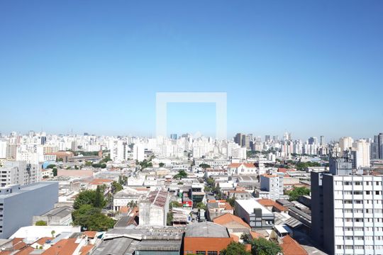 Vista Sala de apartamento à venda com 2 quartos, 35m² em Mooca, São Paulo