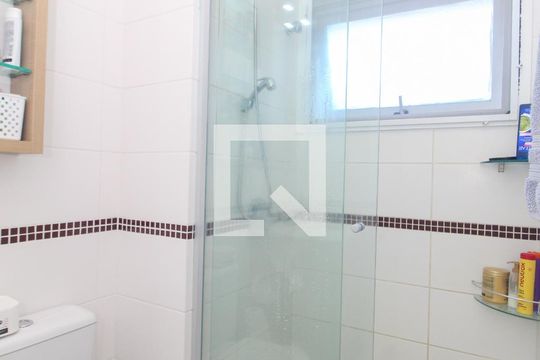 Banheiro da Suíte de casa à venda com 3 quartos, 124m² em Nonoai, Porto Alegre