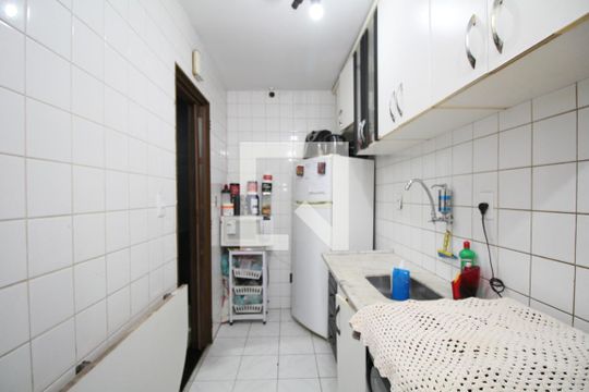 Cozinha de apartamento à venda com 2 quartos, 47m² em Fazenda Morumbi, São Paulo