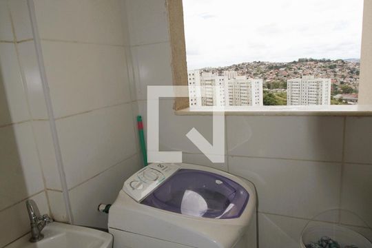 Área de Serviço de apartamento à venda com 3 quartos, 78m² em Palmeiras, Belo Horizonte