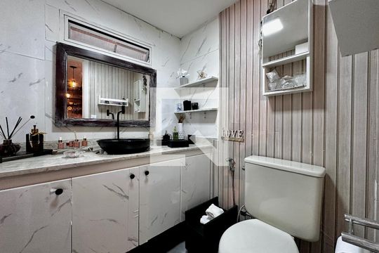 Lavabo de apartamento para alugar com 2 quartos, 120m² em Santo Amaro, São Paulo