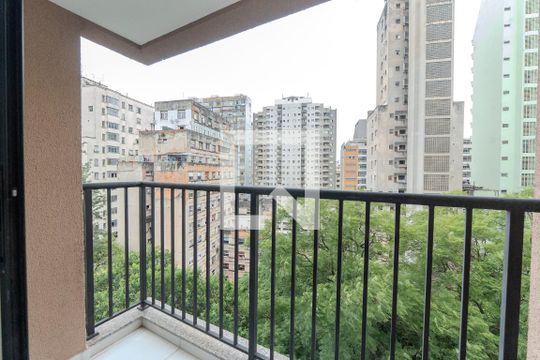 Sacada de apartamento à venda com 2 quartos, 39m² em Consolação, São Paulo