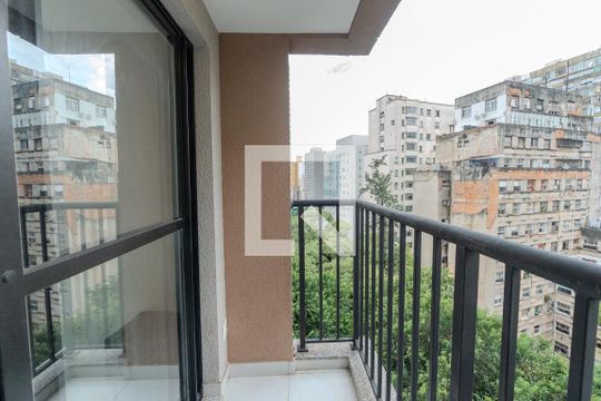 Sacada de apartamento à venda com 2 quartos, 39m² em Consolação, São Paulo