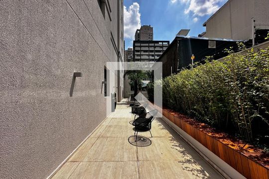 Área comum de kitnet/studio à venda com 0 quarto, 32m² em Brooklin, São Paulo