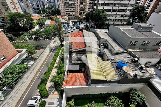 Vista de kitnet/studio à venda com 0 quarto, 32m² em Brooklin, São Paulo