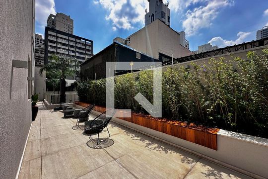 Área comum de kitnet/studio à venda com 0 quarto, 32m² em Brooklin, São Paulo