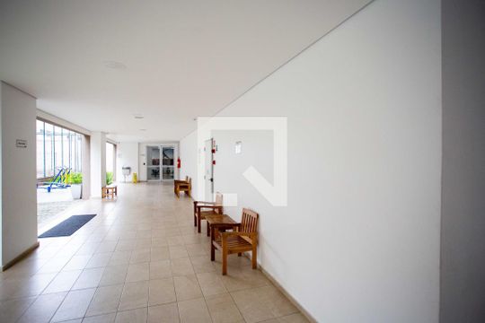 Hall social de apartamento para alugar com 2 quartos, 44m² em Piraporinha, Diadema