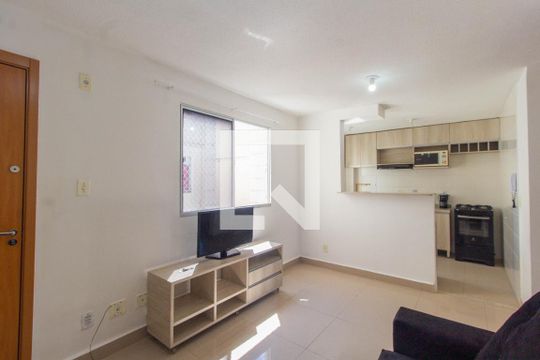 Sala de apartamento para alugar com 2 quartos, 55m² em São José, Canoas