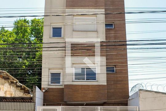 Fachada de kitnet/studio para alugar com 1 quarto, 35m² em Menino Deus, Porto Alegre
