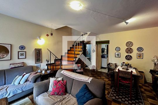 Sala  de casa à venda com 3 quartos, 128m² em Brooklin, São Paulo